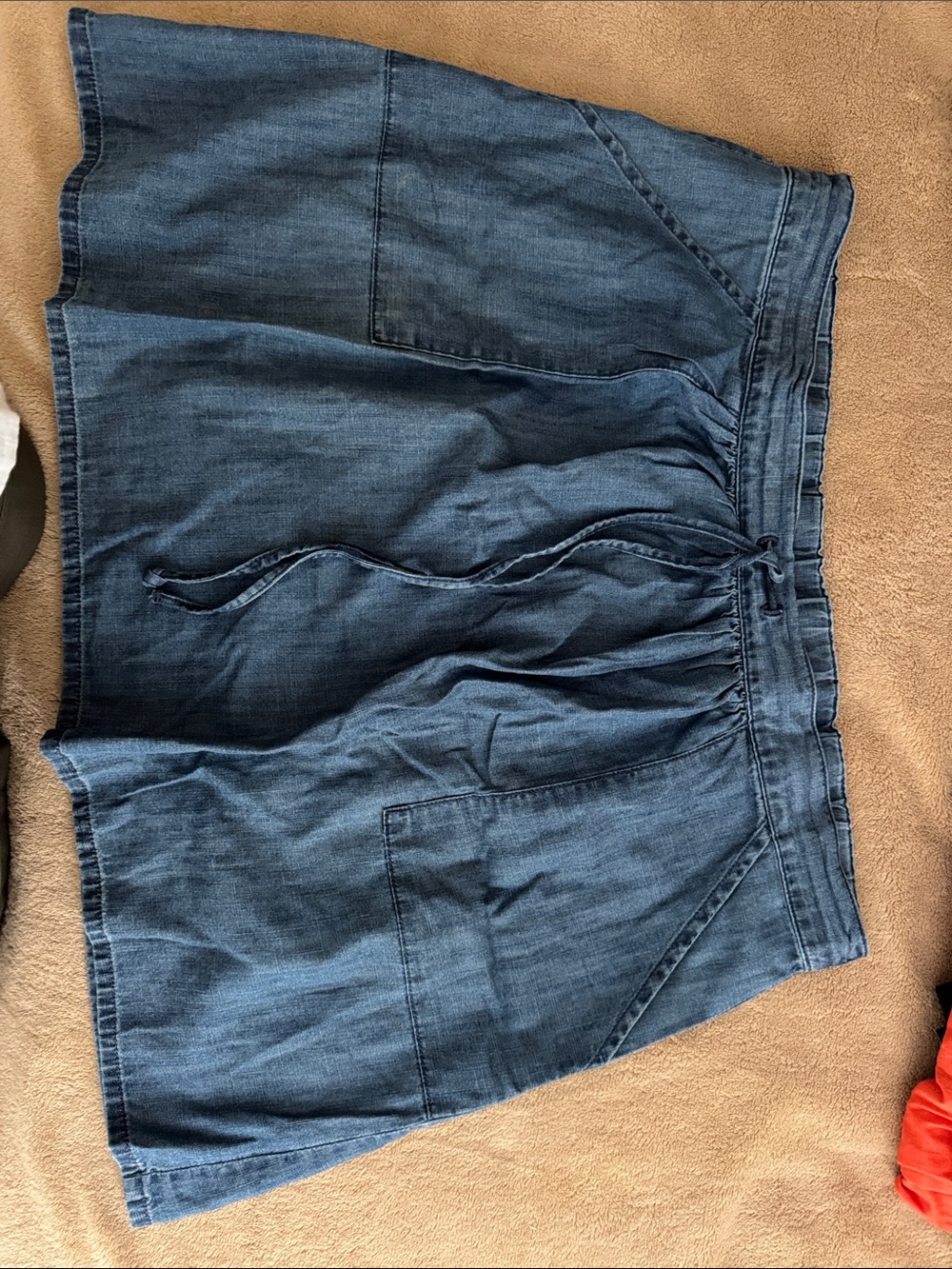 Denim skirt